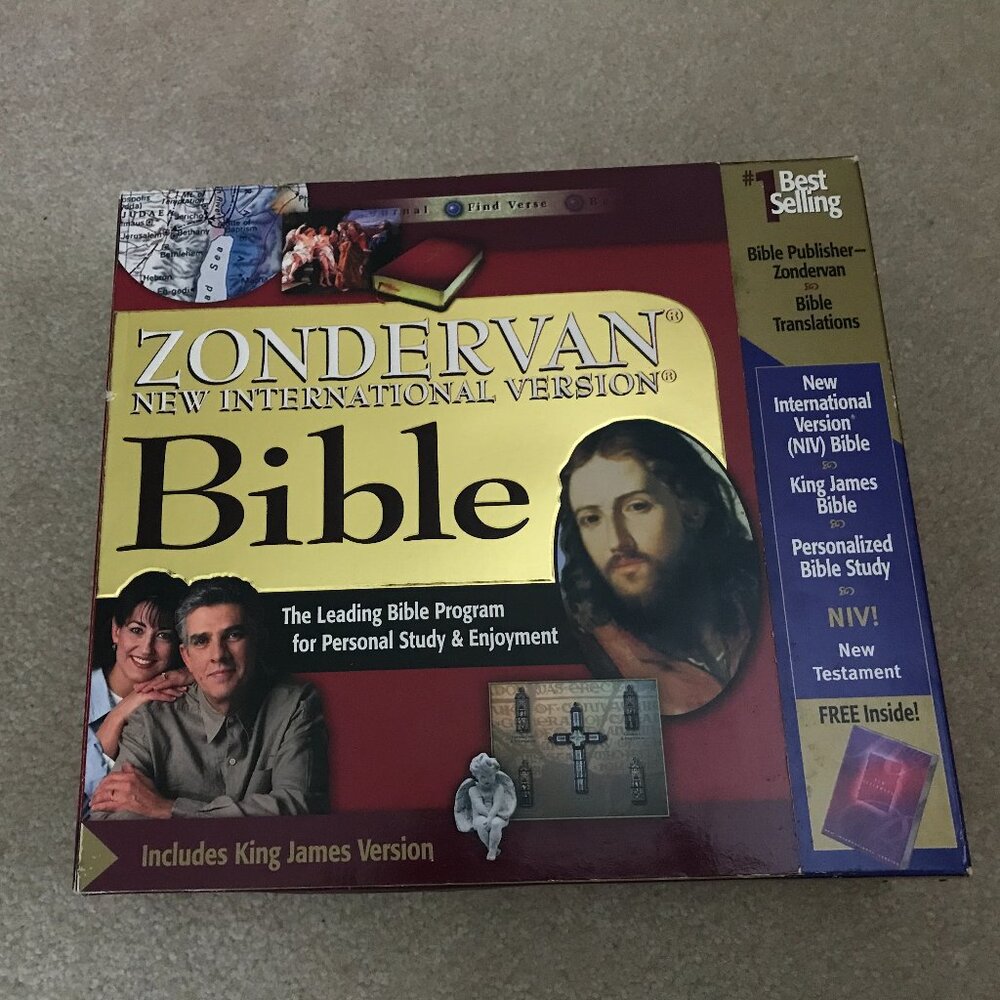 ZONDERVAN COMPTON’S NIV Bible Study CD‑ROM — Windows Compatible